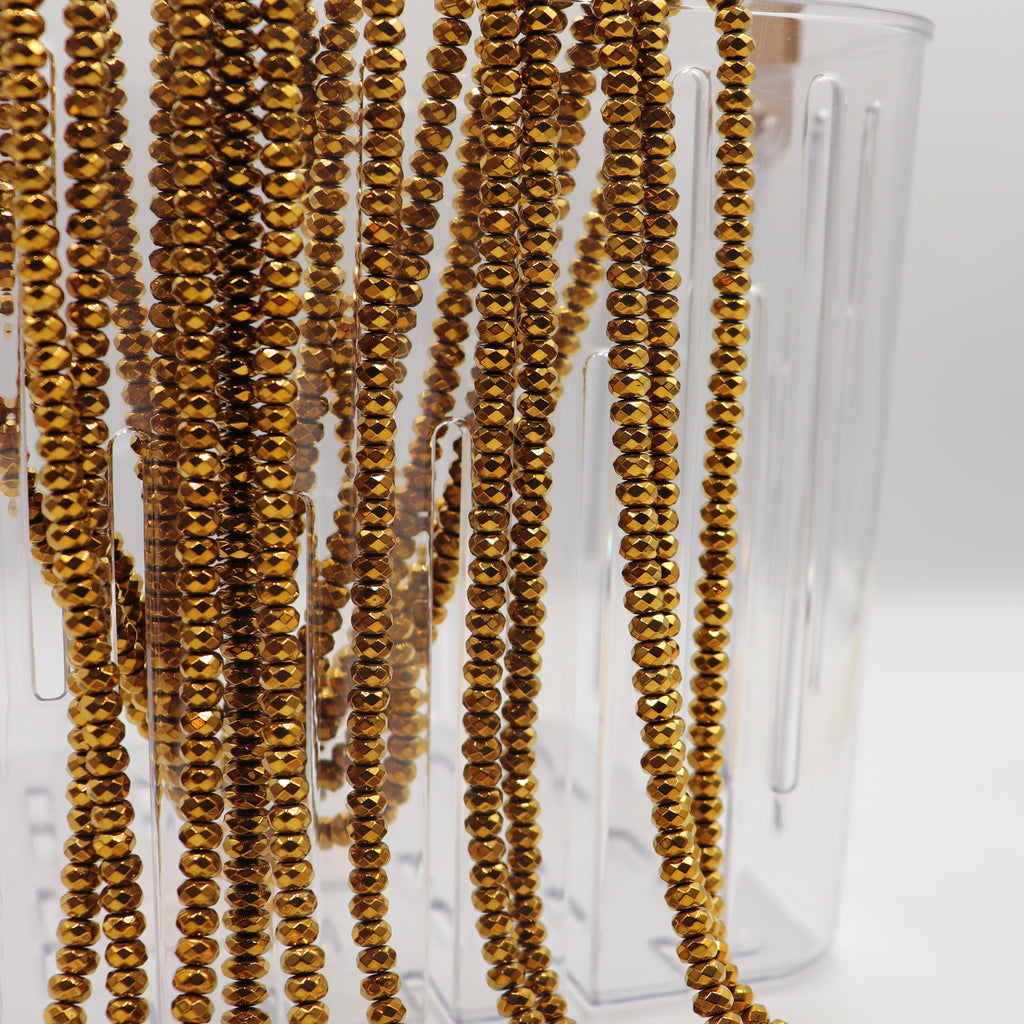 Cristal checo dorado