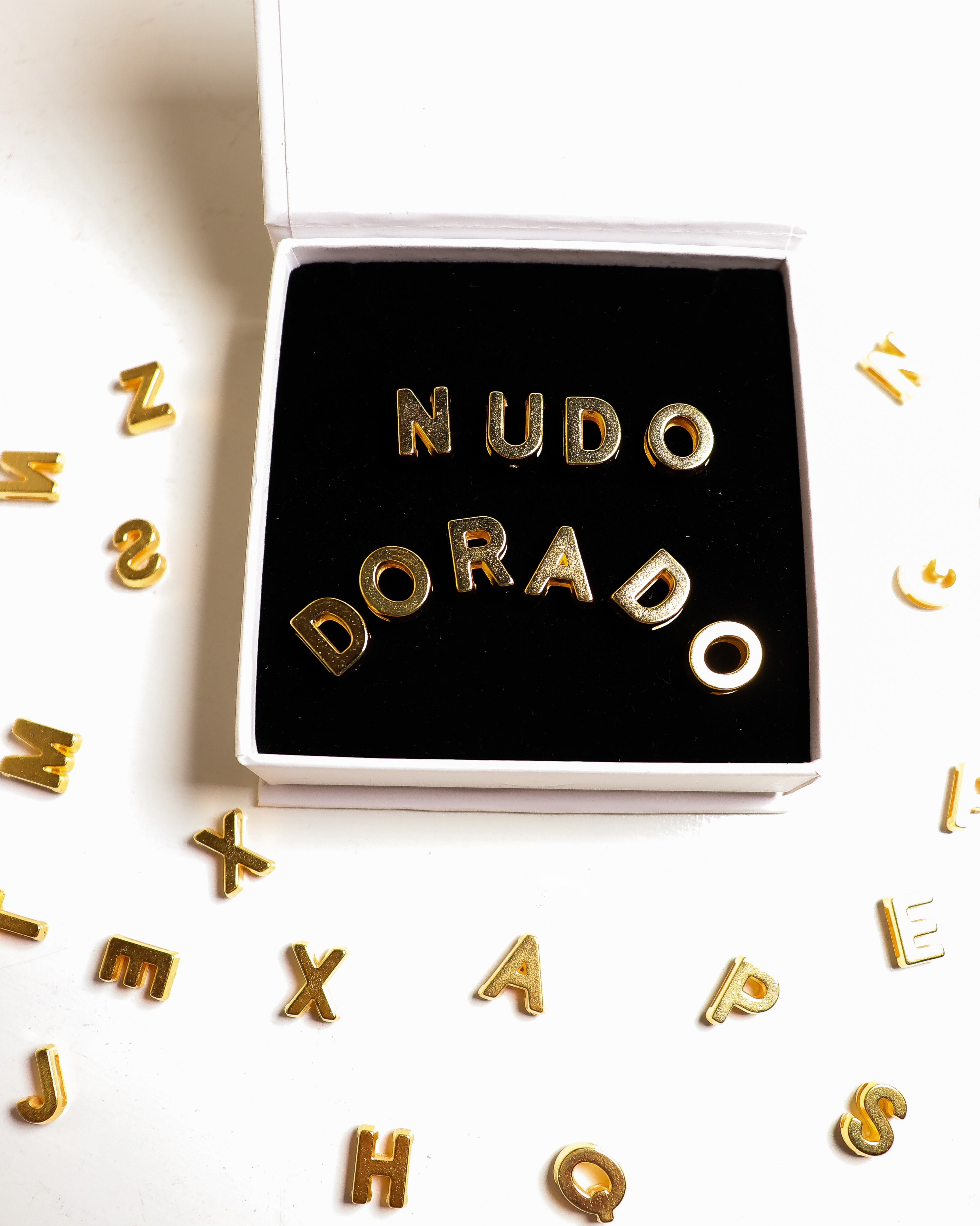 Bolsa de letras acrílicas