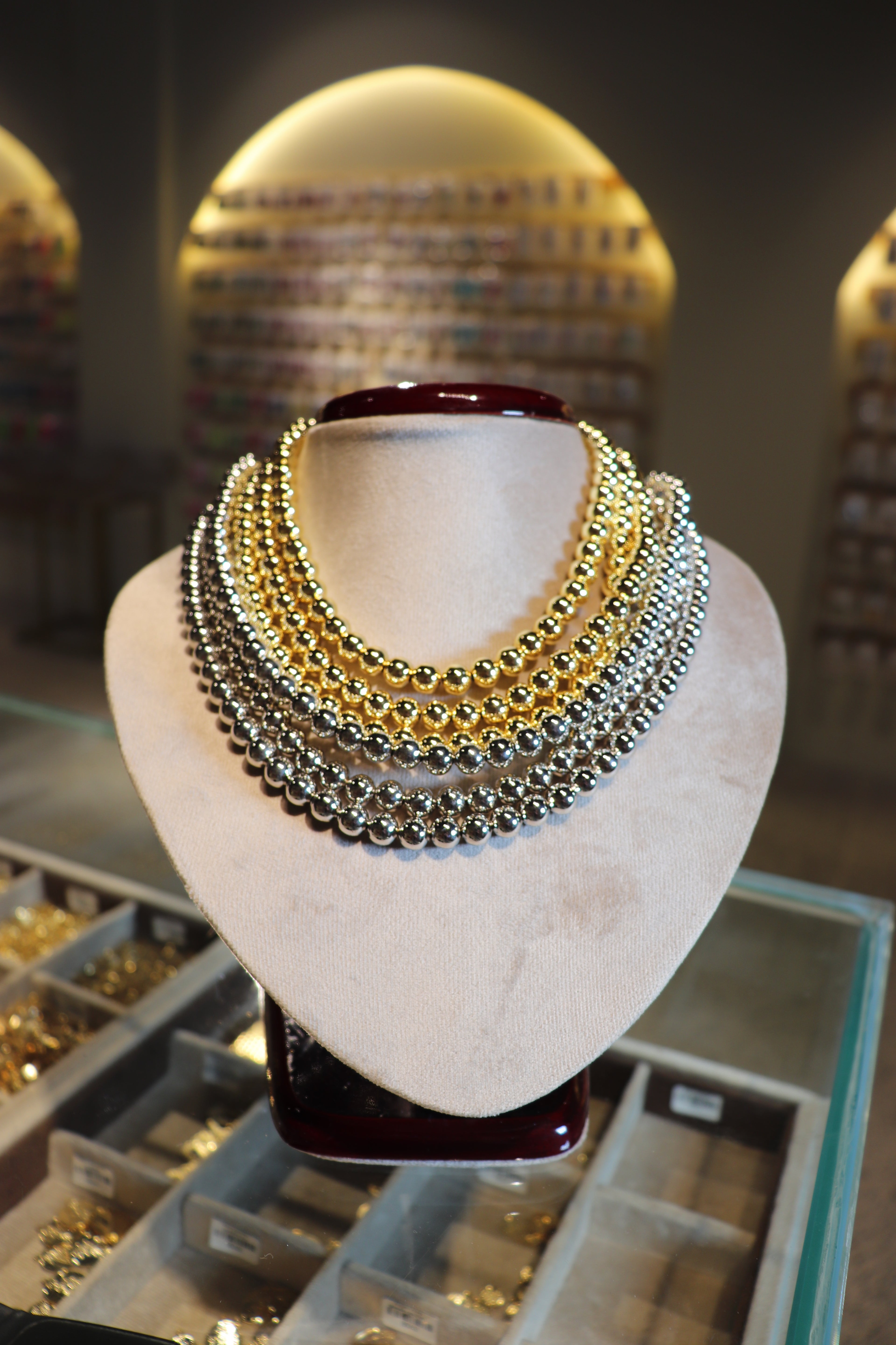 Collar esferas