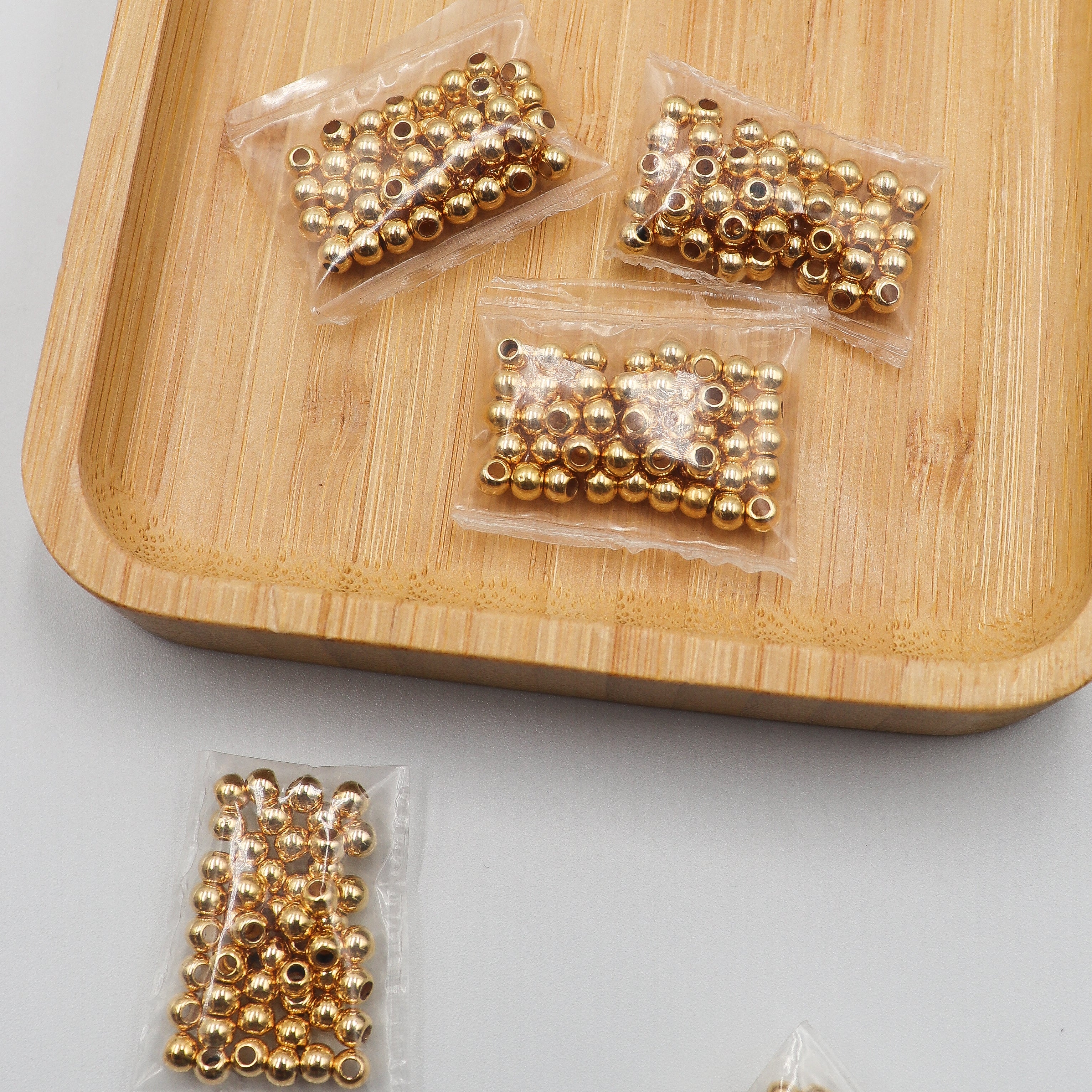Balín de goldfilled 4mm